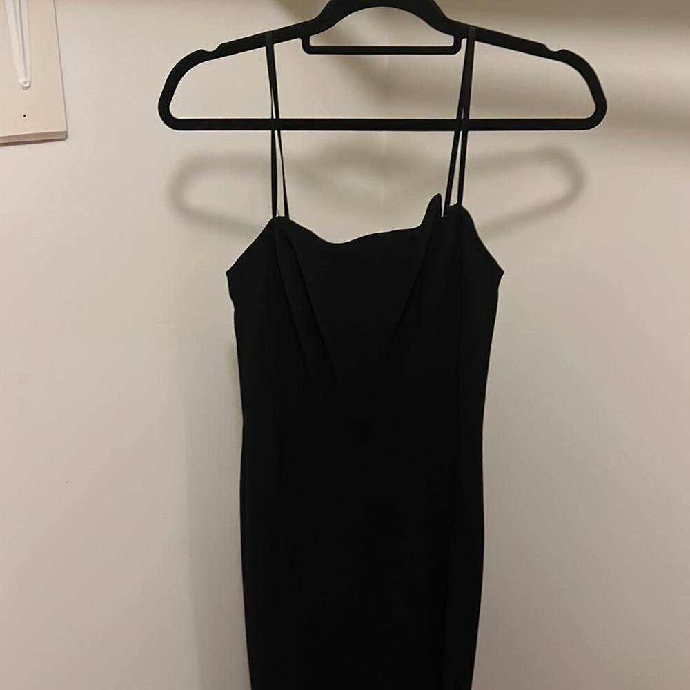 Jill Stuart Black Mermaid Gown
